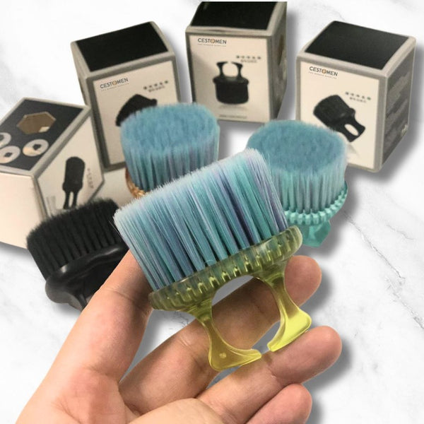 Crystal Finger Ring Neck Brush