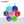 Load image into Gallery viewer, Hair Dyeing Bowl Brush 7Colors / Set