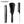 Load image into Gallery viewer, CestoMen 3pcs/set Black Detangle Brush Set 02