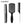 Load image into Gallery viewer, CestoMen 3pcs/set Black Detangle Brush Set 01