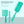 Load image into Gallery viewer, CestoMen 3pcs/set Green Detangle Brush Set 01