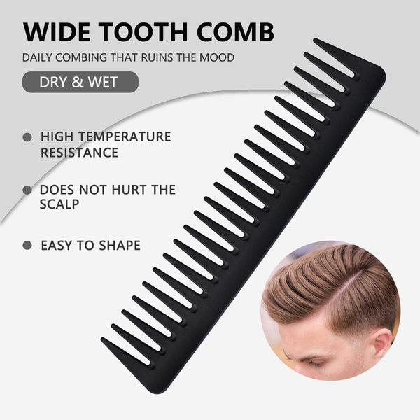 Black 4pcs/Set Detangle Brush Set