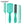 Load image into Gallery viewer, Green 4pcs/Set Detangle Brush Set