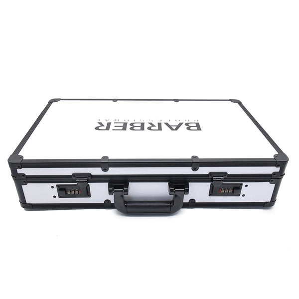 New Design White Barber Tool Case Suitcase