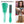 Load image into Gallery viewer, Green 4pcs/Set Detangle Brush Set