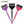 Load image into Gallery viewer, 3 Color Hair Dyeing Brush