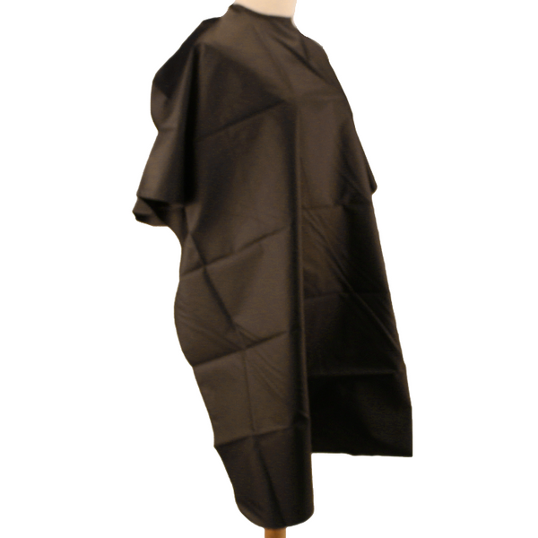 Plain Black Salon Hairdressing Cape