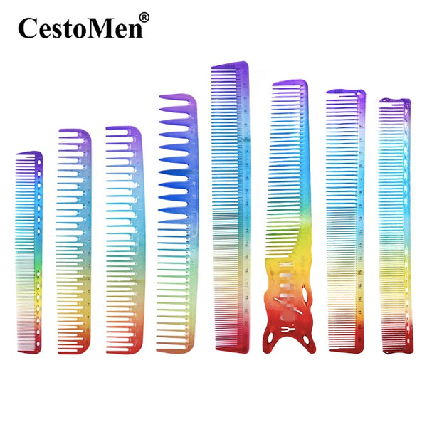Rainbow Hair Cutting Comb