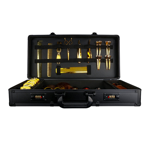 Matt Black Barber Suitcase
