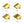 Load image into Gallery viewer, 8 Sizes Metal Hair Clipper Guide Gold