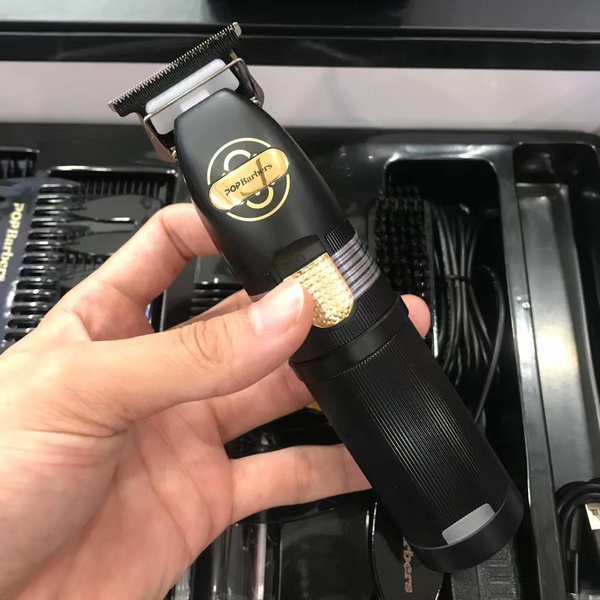 POP Barbers Luxury Black Hair Clipper Gift Box