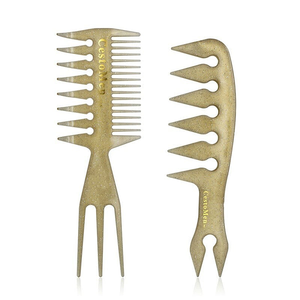 Anti Static Professional Combs In Wave Tooth Oil Head Comb