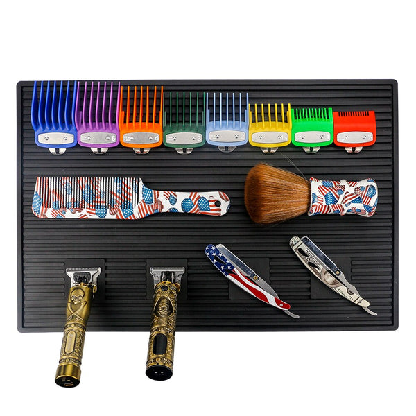Barber Shop Hairdressing Tools Nano PU Magnet Anti-slip Mat