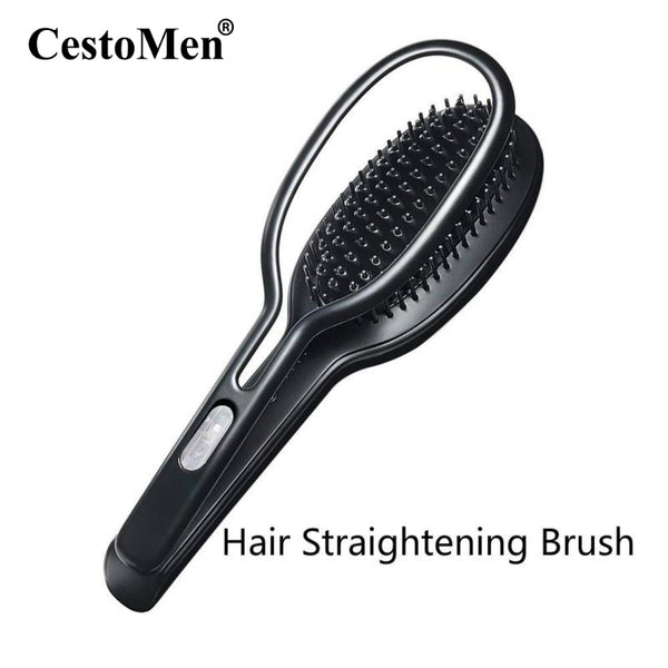 Ceramic Hair Straightener Brush