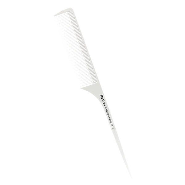CestoMen 10 Designs White Hairdressing Carbon Comb Set