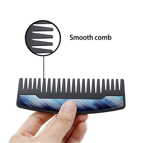 CestoMen 100% Stainless Steel Men's Template Beard Comb