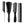 Load image into Gallery viewer, 4 Colors 4pcs/Set Detangle Brush Set with box