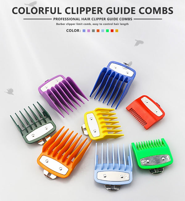 CestoMen 8Pcs Universal Hair Clipper Limit Comb Set