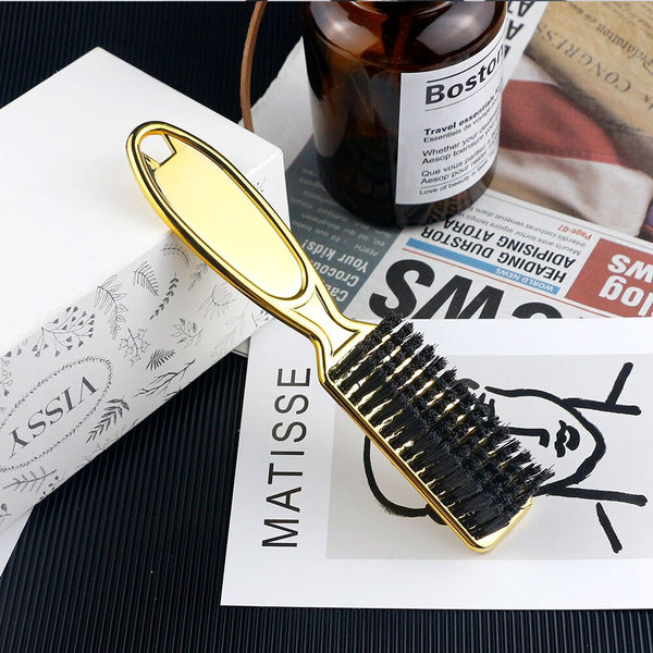 CestoMen 3pcs/set Barber Brush And Comb Set