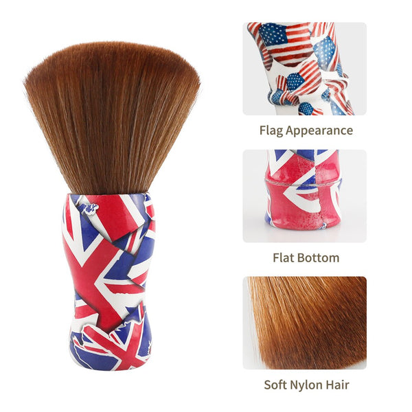 CestoMen Barber Neck Brush with Western Style Handle