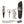 Load image into Gallery viewer, 4pcs/set CestoMen Barber Shaving Razor Trimming Scissors And Beard Care Comb Set With PU Pouch