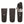 Load image into Gallery viewer, 4pcs/set CestoMen Barber Shaving Razor Trimming Scissors And Beard Care Comb Set With PU Pouch