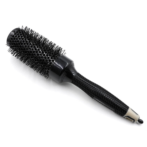 CestoMen Black Anti Heat Ceramic Round Brush