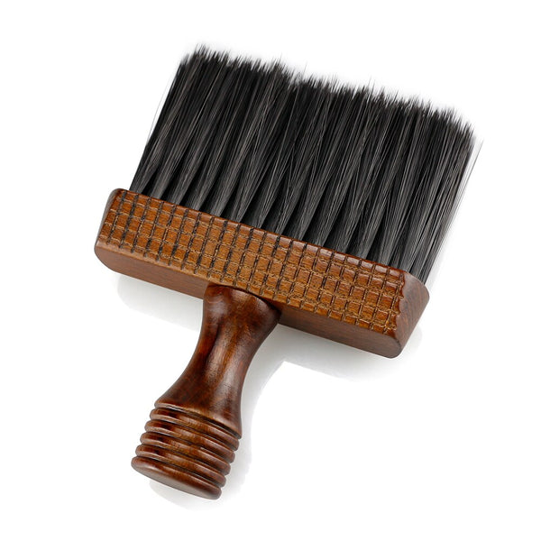 CestoMen Broken Duster Hair Brush Nylon Brush Soft Cleaning Tool Hair Sweep Brush Barber Neck Brush Hair dressing Styling Tools