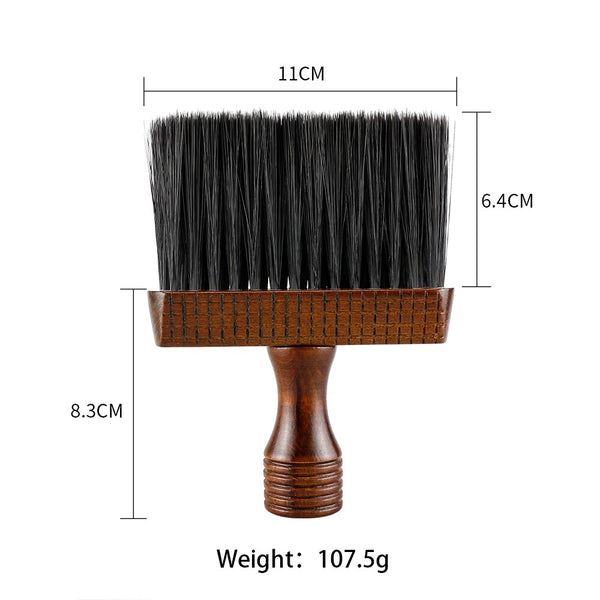 CestoMen Broken Duster Hair Brush Nylon Brush Soft Cleaning Tool Hair Sweep Brush Barber Neck Brush Hair dressing Styling Tools
