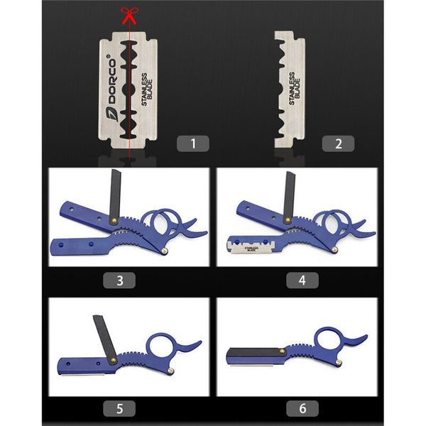 CestoMen Classic Professional Folding Ring Razor