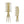 Load image into Gallery viewer, CestoMen Golden Hair Comb Glitter Handle Afro Hair Comb