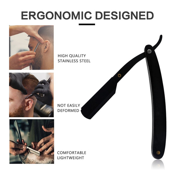 CestoMen Stainless Steel Folding Shaving Razor