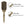 Load image into Gallery viewer, CestoMen Metal Ceramic Round Brush