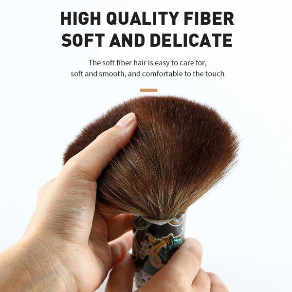 CestoMen Water Transfer Printing Soft Neck Duster Brush