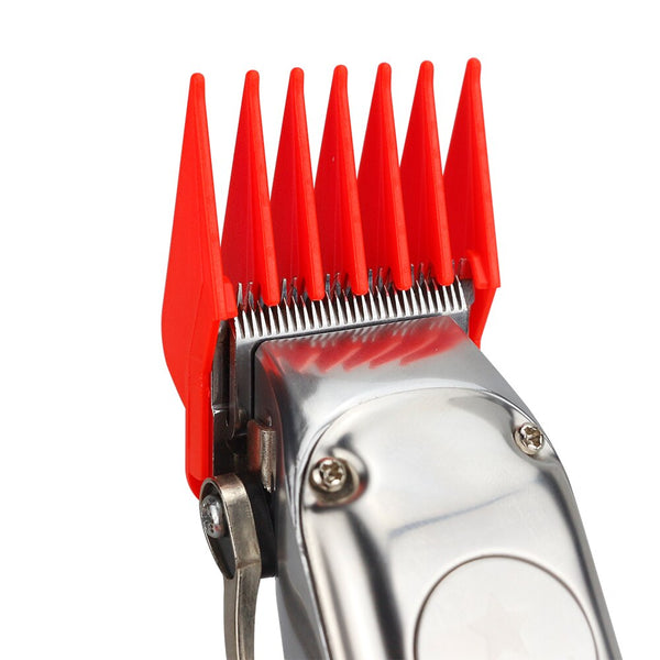 CestoMen Red 10 Pcs/lot Barber Clipper Limit Comb