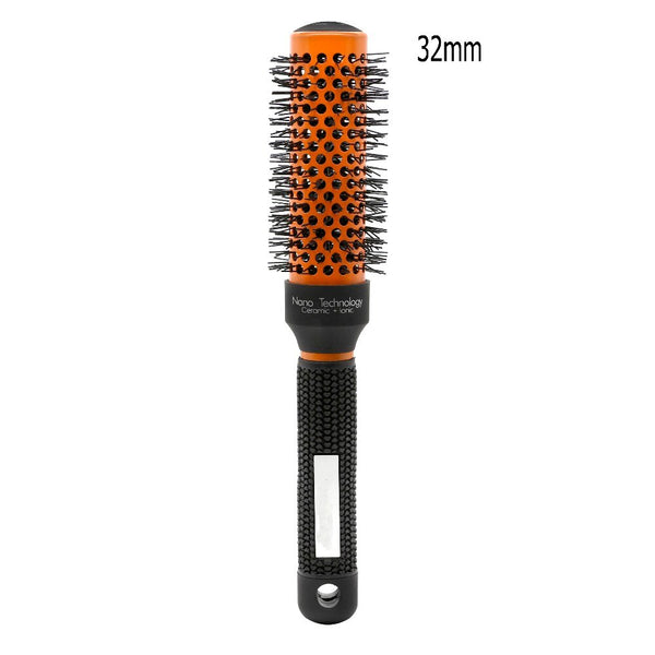 CestoMen Orange Nano Cermaic Round Brush
