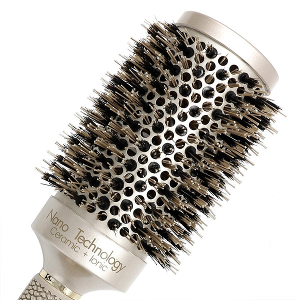 CestoMen Heat Resistant Ceramic Round Brush