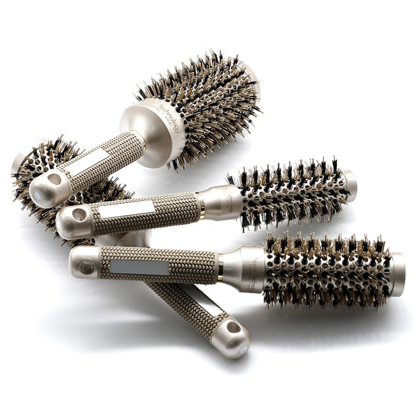 CestoMen Heat Resistant Ceramic Round Brush