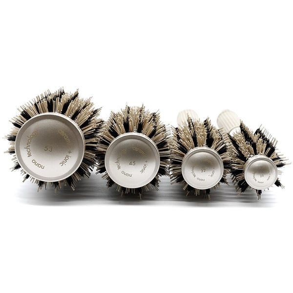 CestoMen Heat Resistant Ceramic Round Brush