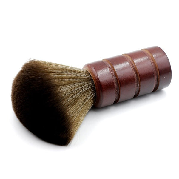 CestoMen Round Wood Cleaning Neck Hair Duster