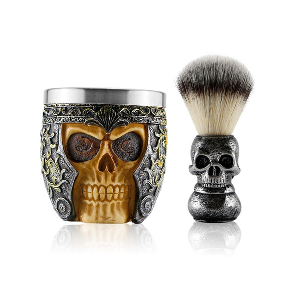 CestoMen Facial  Shaving Brush & Bowl Kit