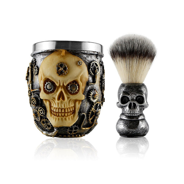 CestoMen Facial  Shaving Brush & Bowl Kit