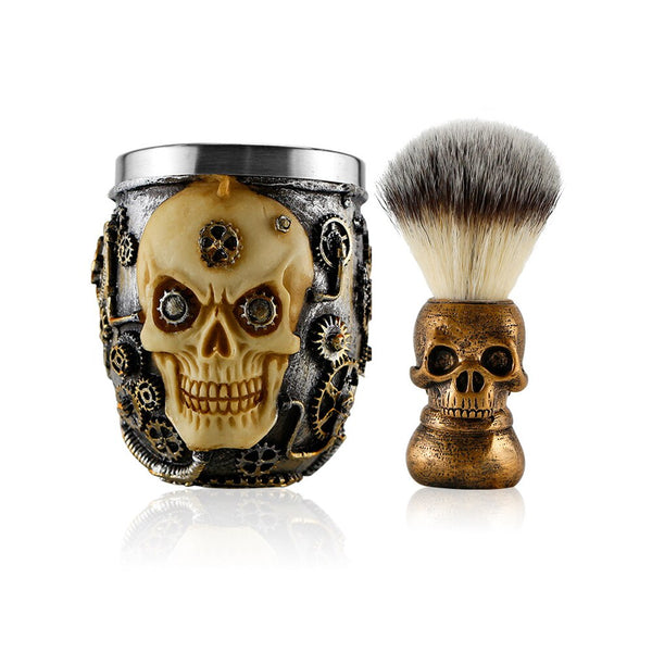 CestoMen Facial  Shaving Brush & Bowl Kit