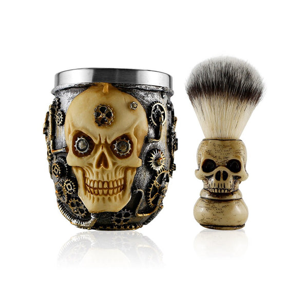 CestoMen Facial  Shaving Brush & Bowl Kit