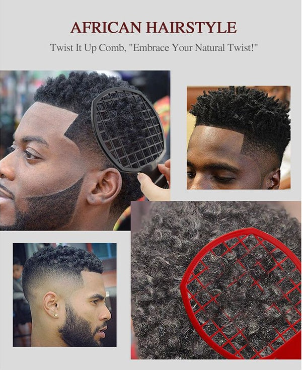 Men's Double Ended Twist Up Comb