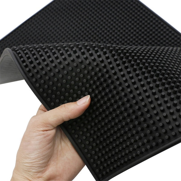 Flexible PU Anti-slip Heat Resistant Salon Ma