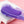 Load image into Gallery viewer, CestoMen 3pcs/set Purple Detangle Brush Set 02