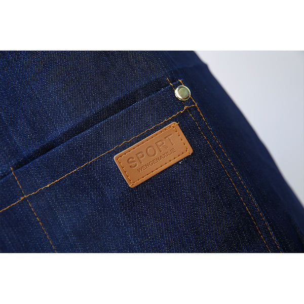 Blue Denim Hairdressing Hair Cape