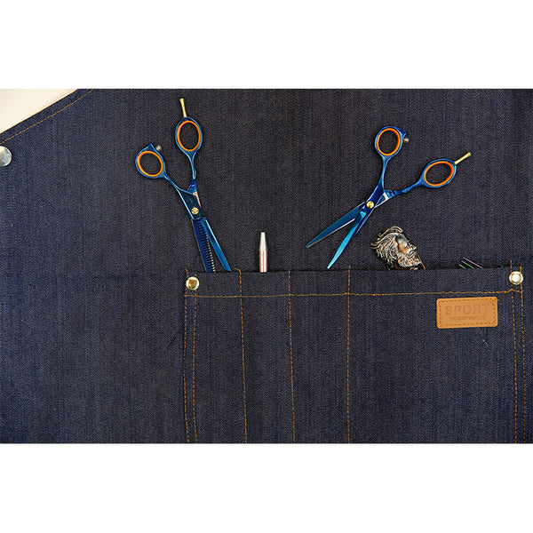 Blue Denim Hairdressing Hair Cape