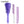 Load image into Gallery viewer, CestoMen 3pcs/set Purple Detangle Brush Set 02